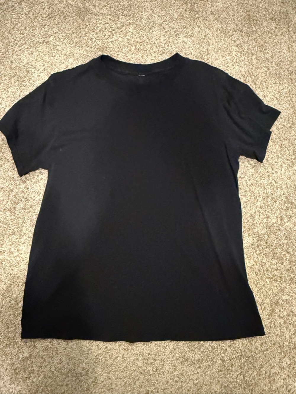 Lululemon women’s all yours cotton tshirt size 8 black